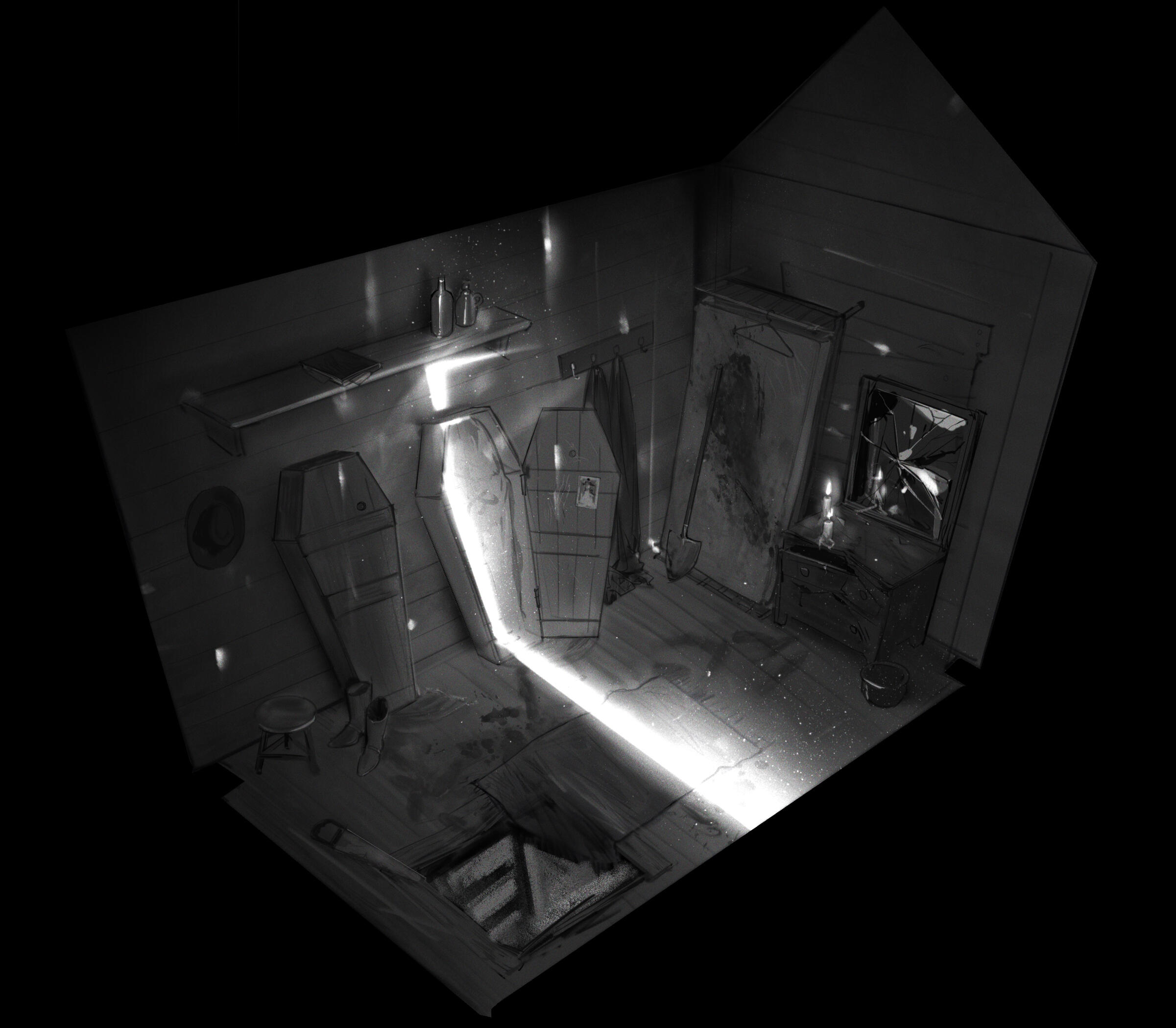 Diorama sketch