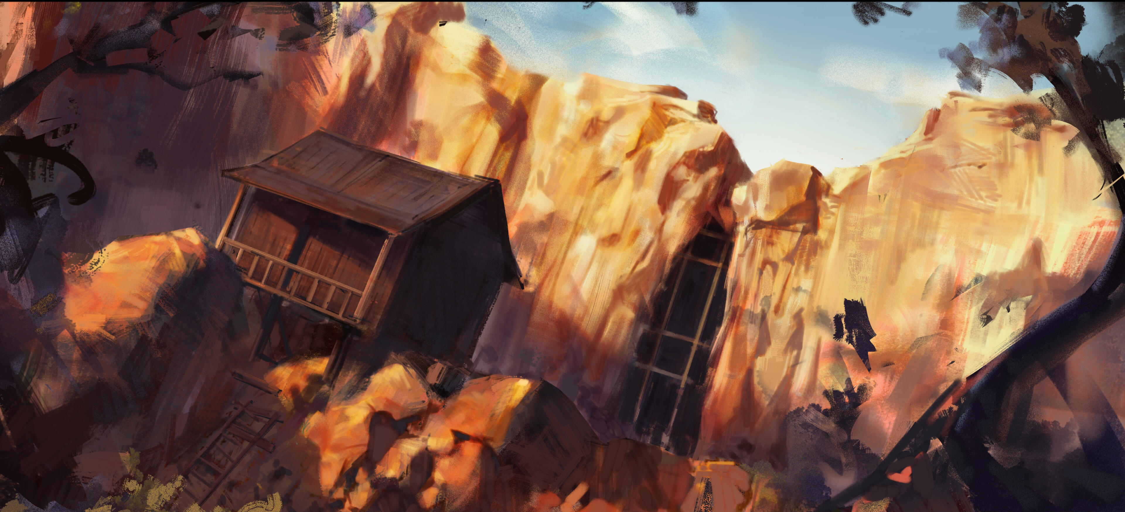 Rough blockout